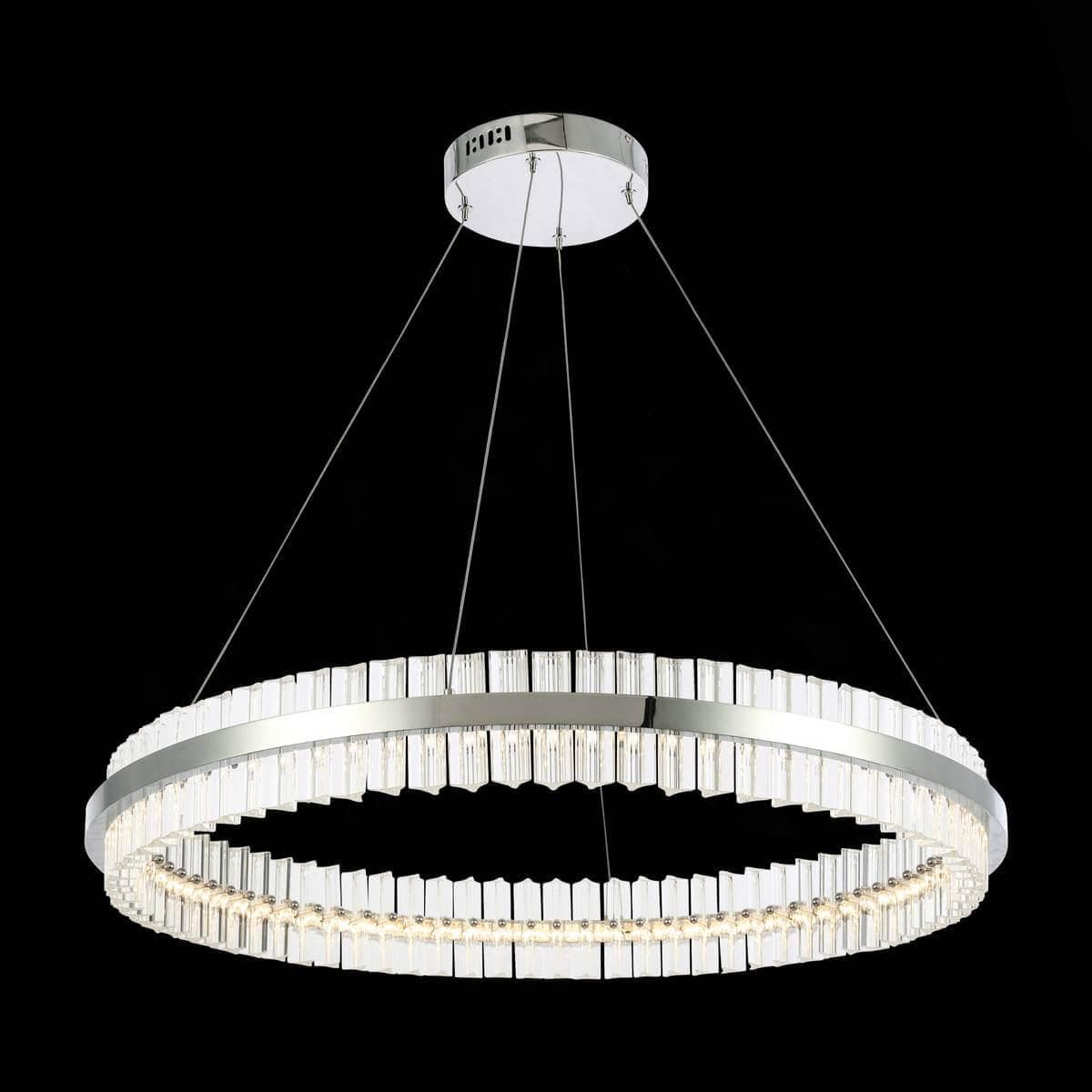 ST Luce SL383.123.01 Светильник подвесной Хром/Прозрачный LED 1*60W — миниатюра 2