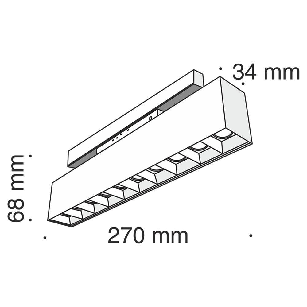 Maytoni Трековый светодиодный светильник Track Lamps TR014-2-20W4K-B — миниатюра 7