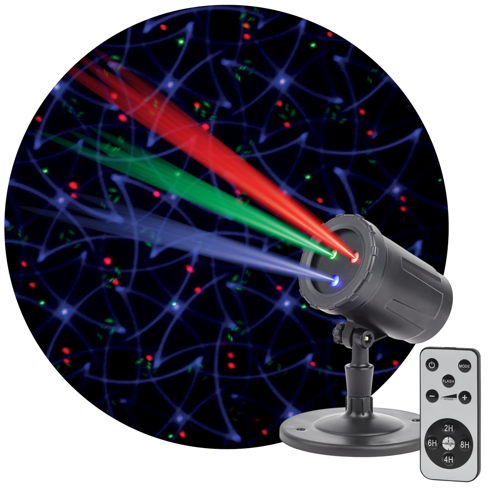 ЭРА ENIOP-05 Проектор Laser Калейдоскоп, IP44, 220В (12/252)