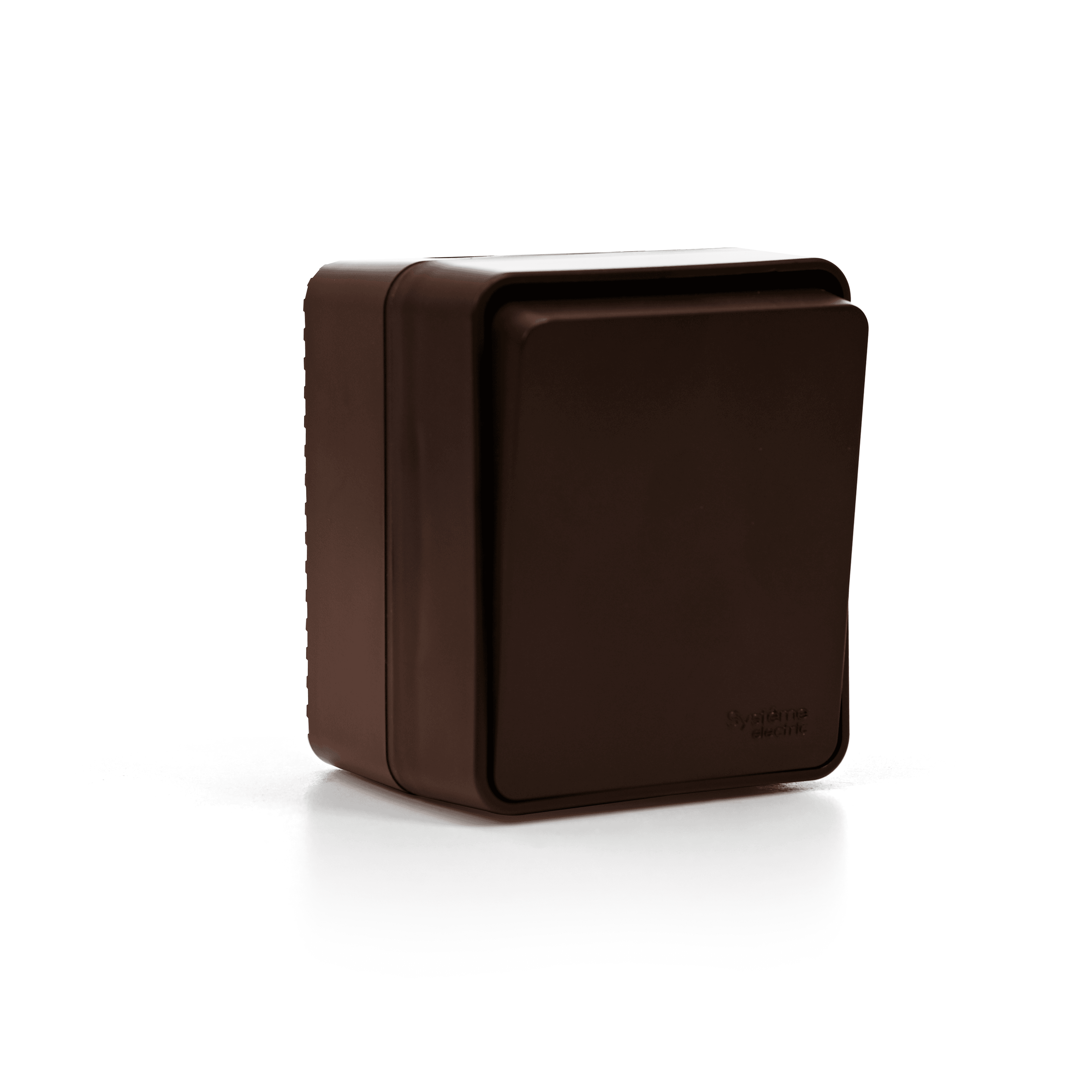 Systeme Electric AtlasDesign Profi54 Наруж Коричневый Выключатель 1-клавишный с самовозвратом 10 АХ — миниатюра 4