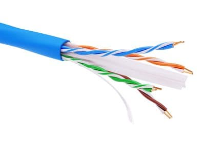 DKC Информационный кабель неэкранированный U/UTP 4х2 CAT6, LSZH, синий RN6UULS3BL