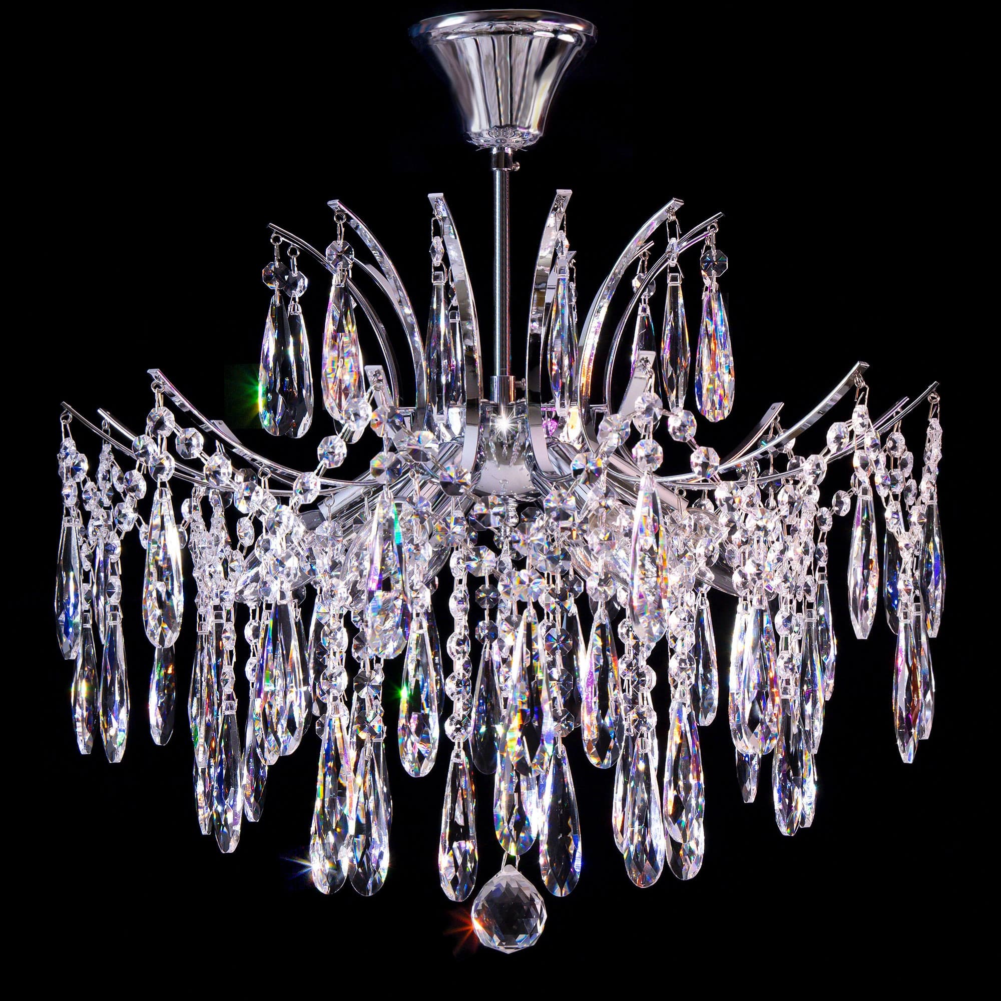 Citilux CL302160 Селена Хром Светильник Люстра — миниатюра 1