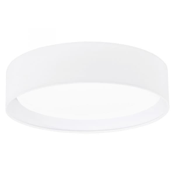 Eglo Светильник LED потолочный PASTERI, 12W (LED), Ø320, белый/текстиль, белый 31588 — миниатюра 1