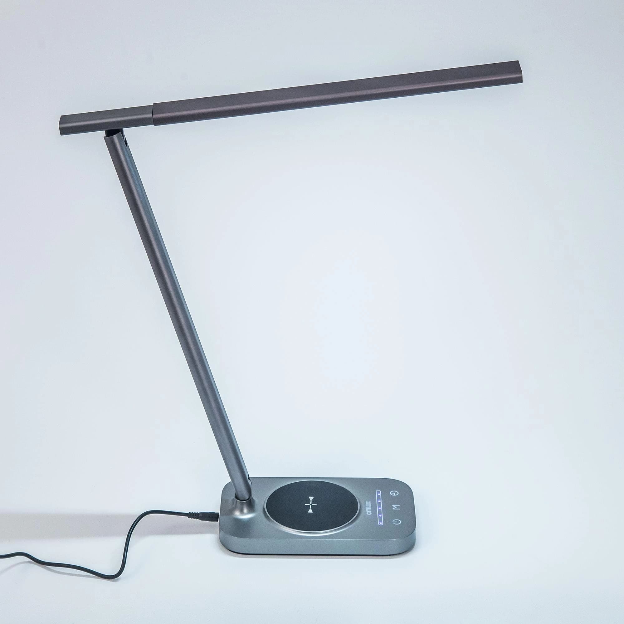 Citilux CL803052 Ньютон Графит, USB+Qi — миниатюра 9