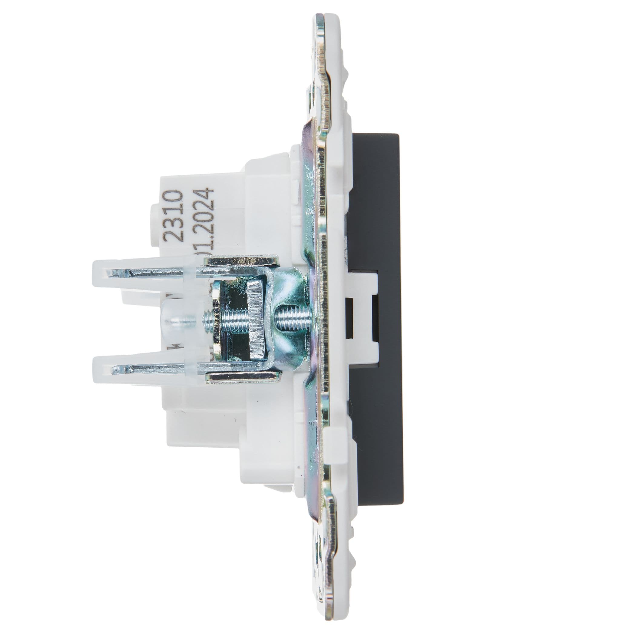 IEK SKANDY Графит Розетка б/з 10А SK-R02G — миниатюра 4
