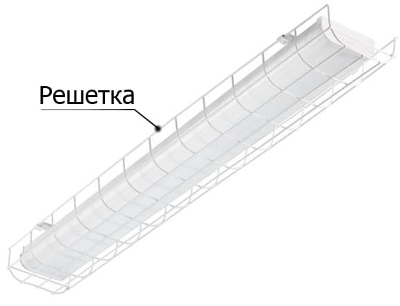 TechnoLux Защитная решетка для светильников TLPL06/236/228/254 12014