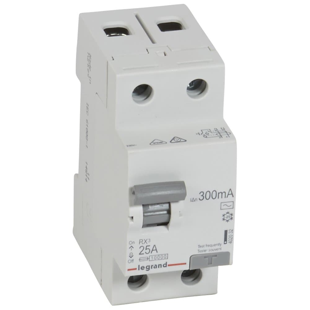Legrand RX3 УЗО 2P 300мА 25А (AC) 402032
