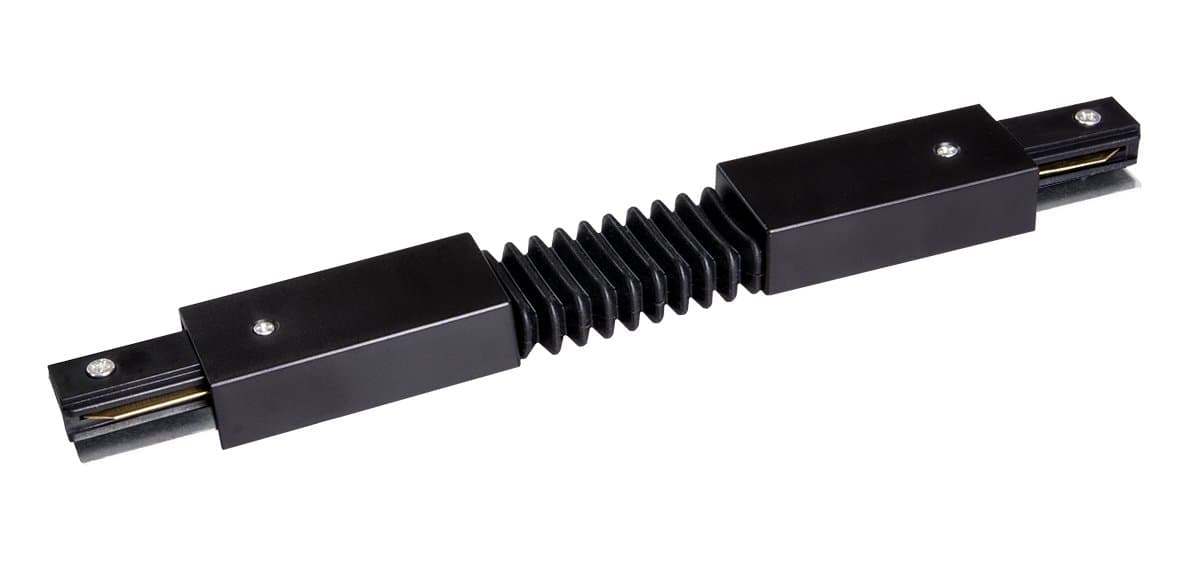 Jazzway PTR CF-BL Коннектор гибкий чёрный F-обр. .5014732