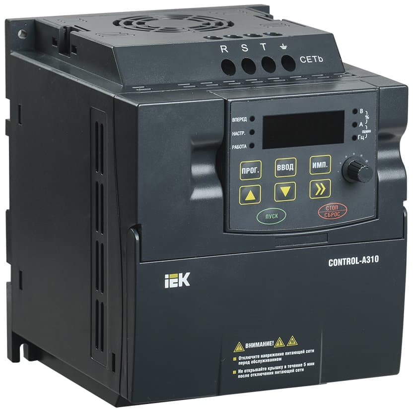 IEK ONI Преобразователь частоты CONTROL-A310 380В, 3Ф 2,2 kW 5,1A