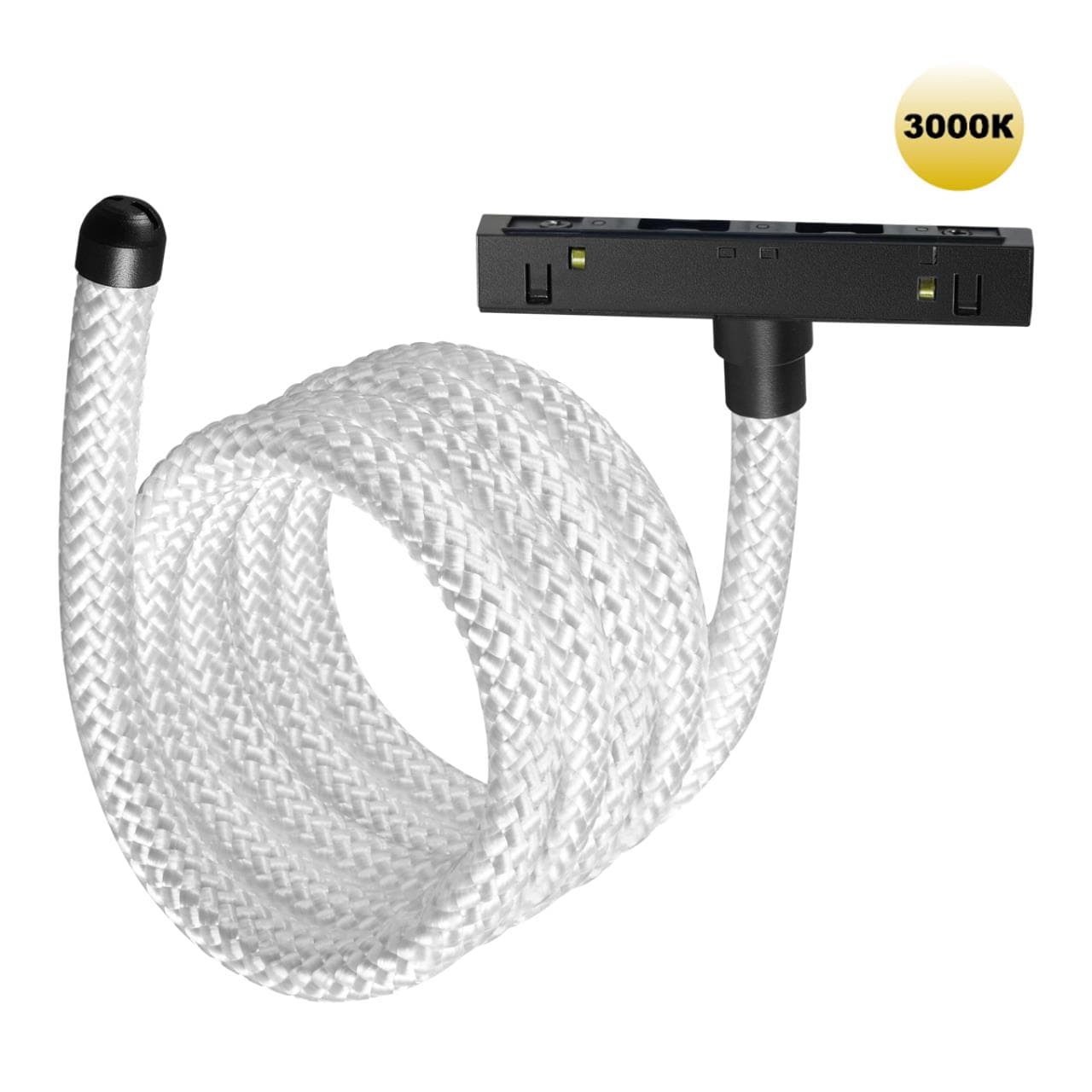 Novotech 359334 KONST NT24 000 черный Трековый светильник для низковольтного шинопровода FLUM IP20 LED 25W 3000K 48V 2420Лм RAMO