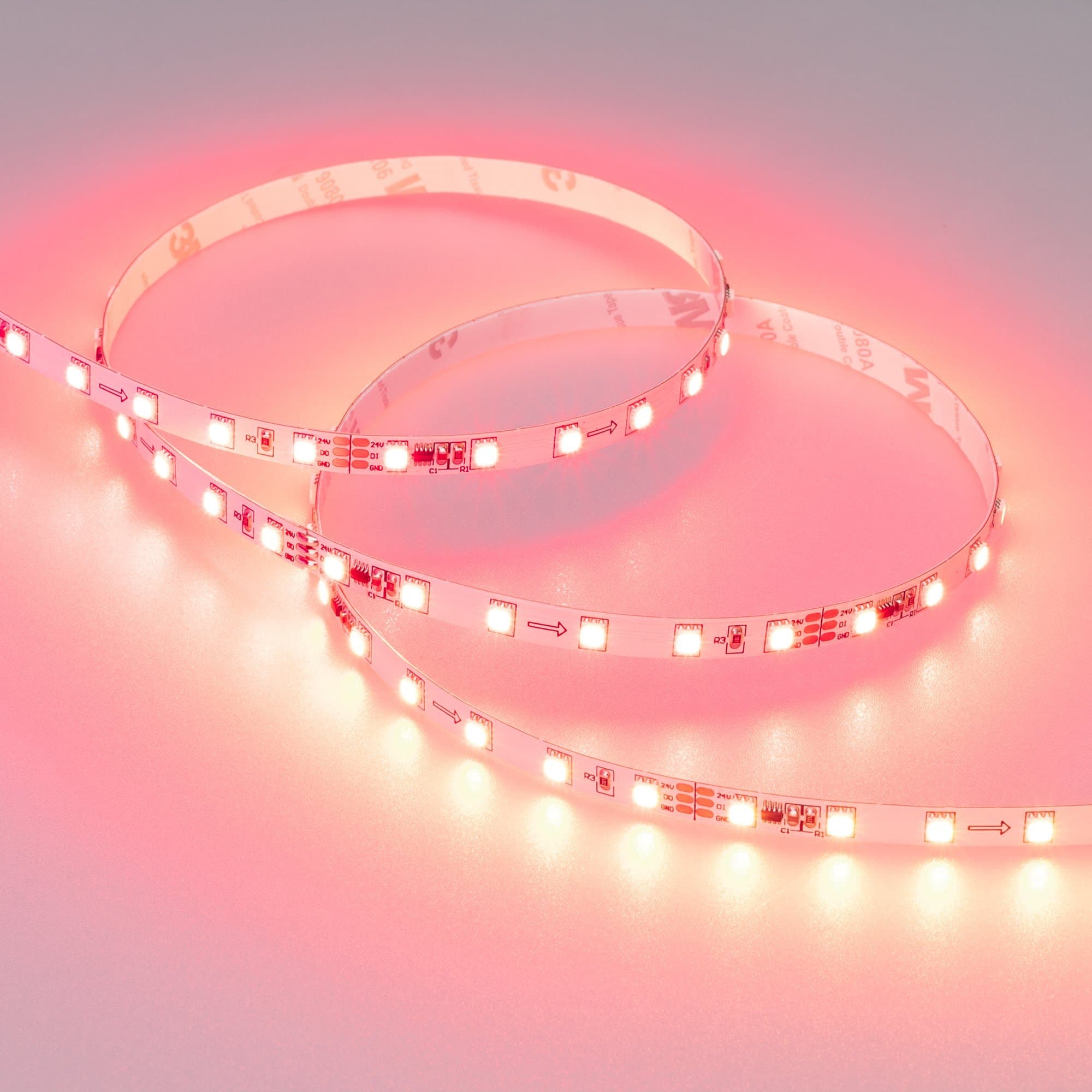 Arlight Светодиодная лента SPI-5000-3535-72 24V Cx6 RGB (7mm, 14.4W/m, IP20) (Открытый, IP20) 030195 — миниатюра 3