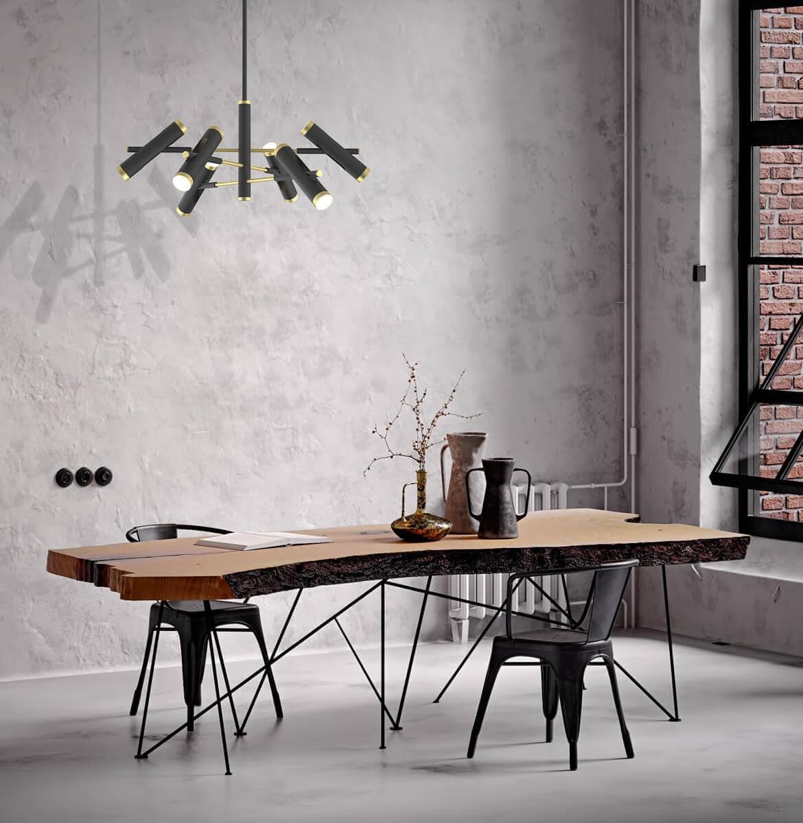 Favourite Люстра подвесная Duplex D820*H360/900 12*LED*3W, 4000K, included 2324-12P — миниатюра 4