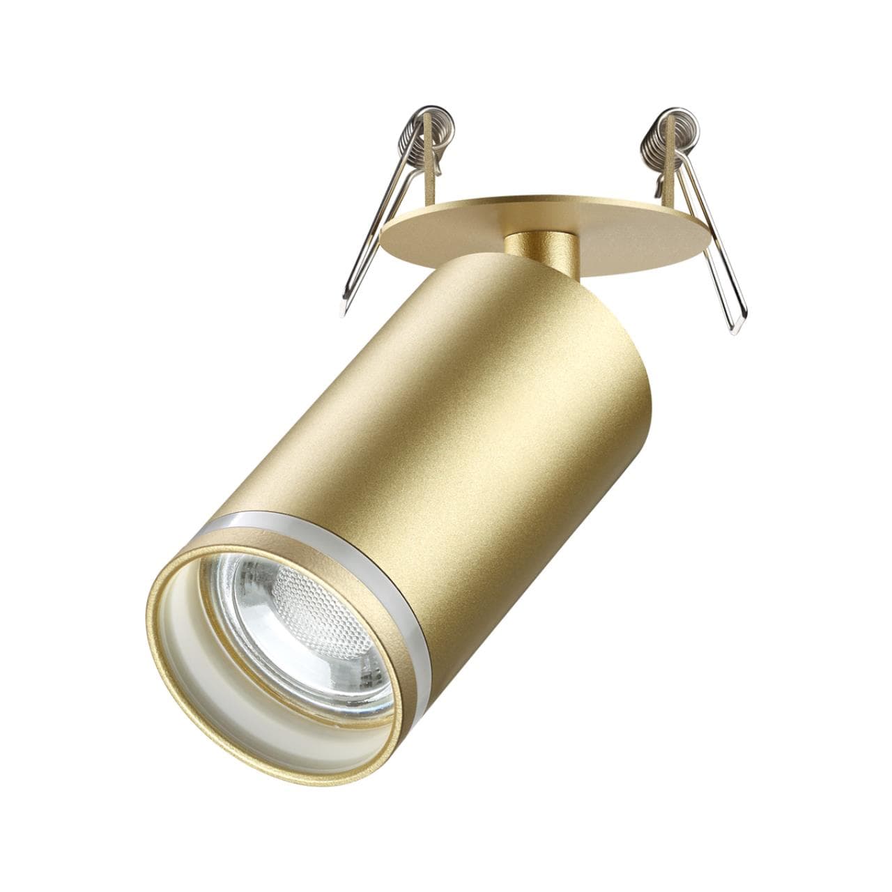Novotech 370882 SPOT NT22 матовое золото Cветильник встраиваемый IP20 GU10 9W 220V ULAR