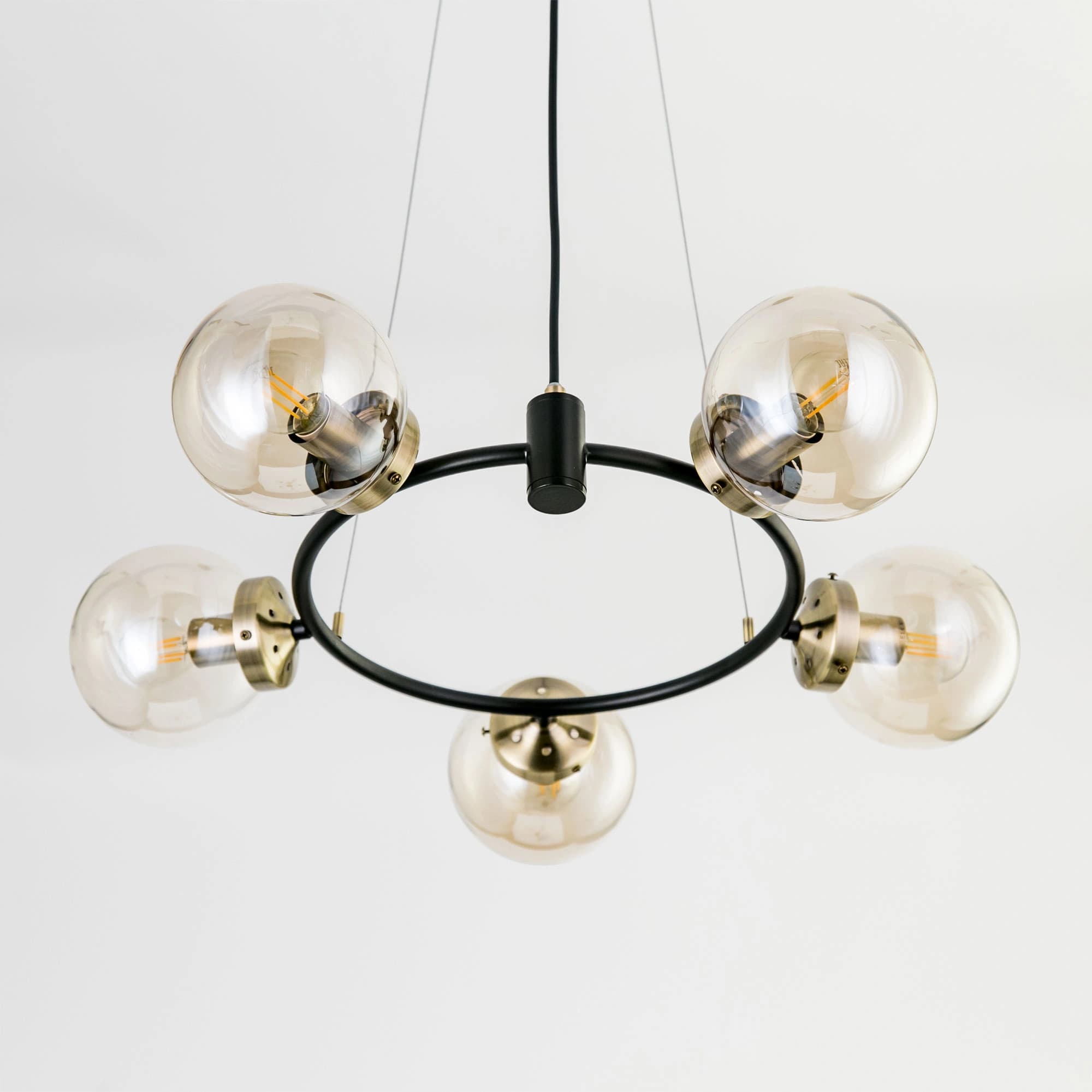CITILUX CL105155 Светильник Планета черный+дымчатый — миниатюра 2