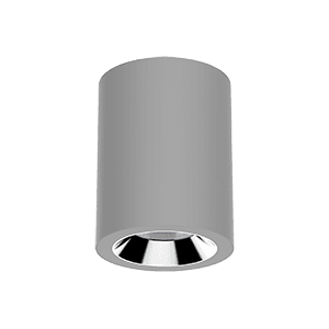 Varton Светодиодный светильник DL-02 Tube накладной 220х150 мм 55 Вт 4000 K 35° RAL7045 серый муар V1-R0-H0391-20000-2005540