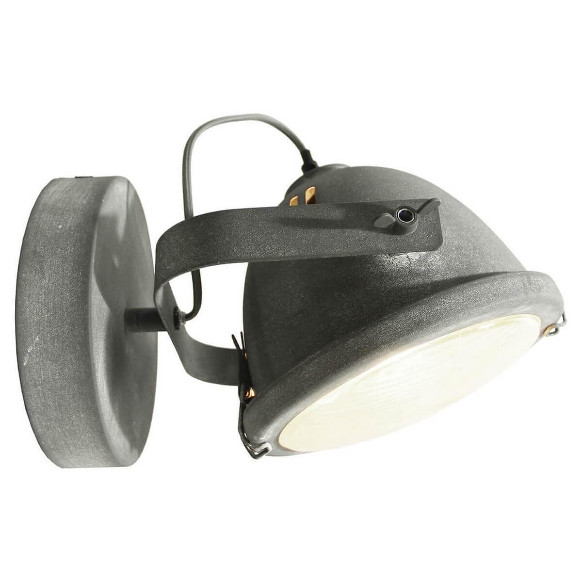 Lussole LOFT Металл Серый /  Стекло Светильник настенно-потолочный E27 10W GRLSP-9880 — миниатюра 1