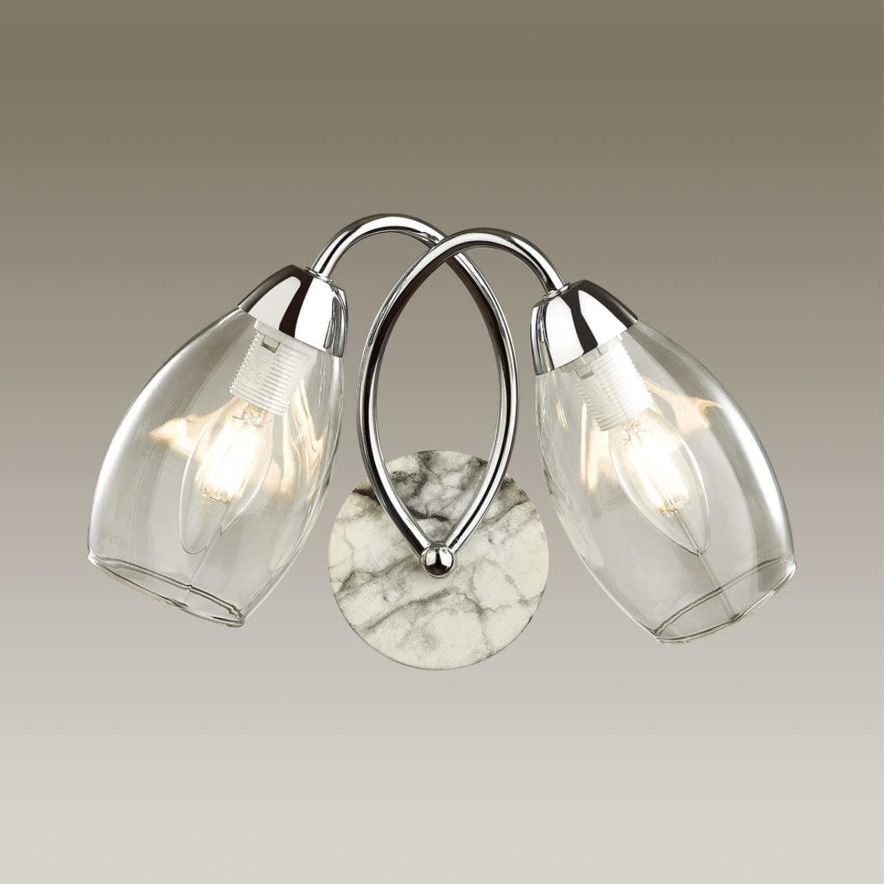 Lumion 4561/2W COMFI LN21 хром Бра E14 40W 220V ROMEO — миниатюра 3