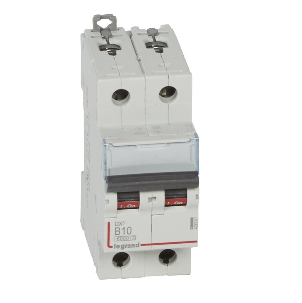 Legrand DX3 Автоматический выключатель 2P 10A (B) 6000/10kA 407507 — миниатюра 3