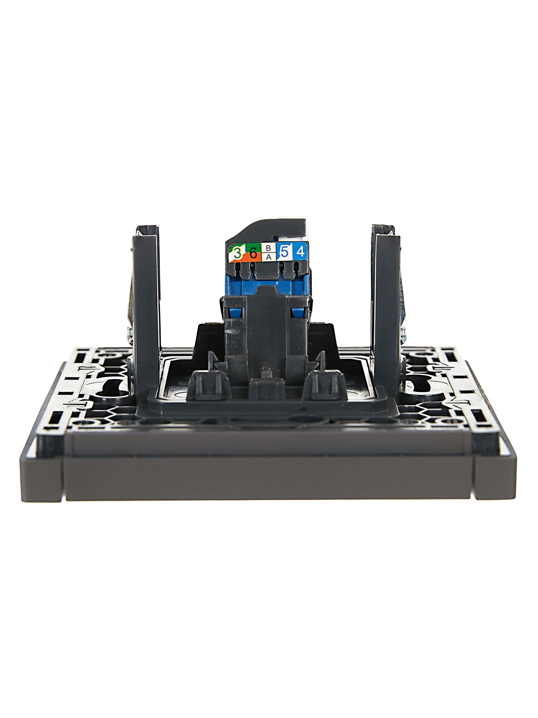 IEK FORTE&PIANO Серый Розетка комп. RJ45 кат.6 FP331 — миниатюра 5