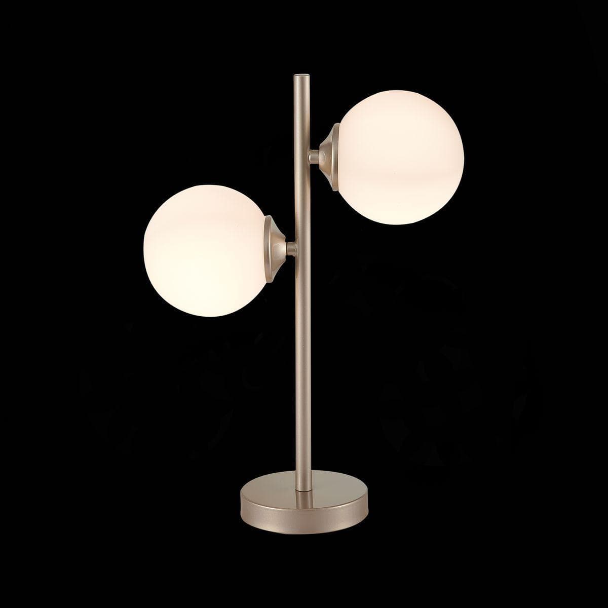 ST Luce SLE106204-02 Настольная лампа Золото/Белый G9 LED 2*3W — миниатюра 3