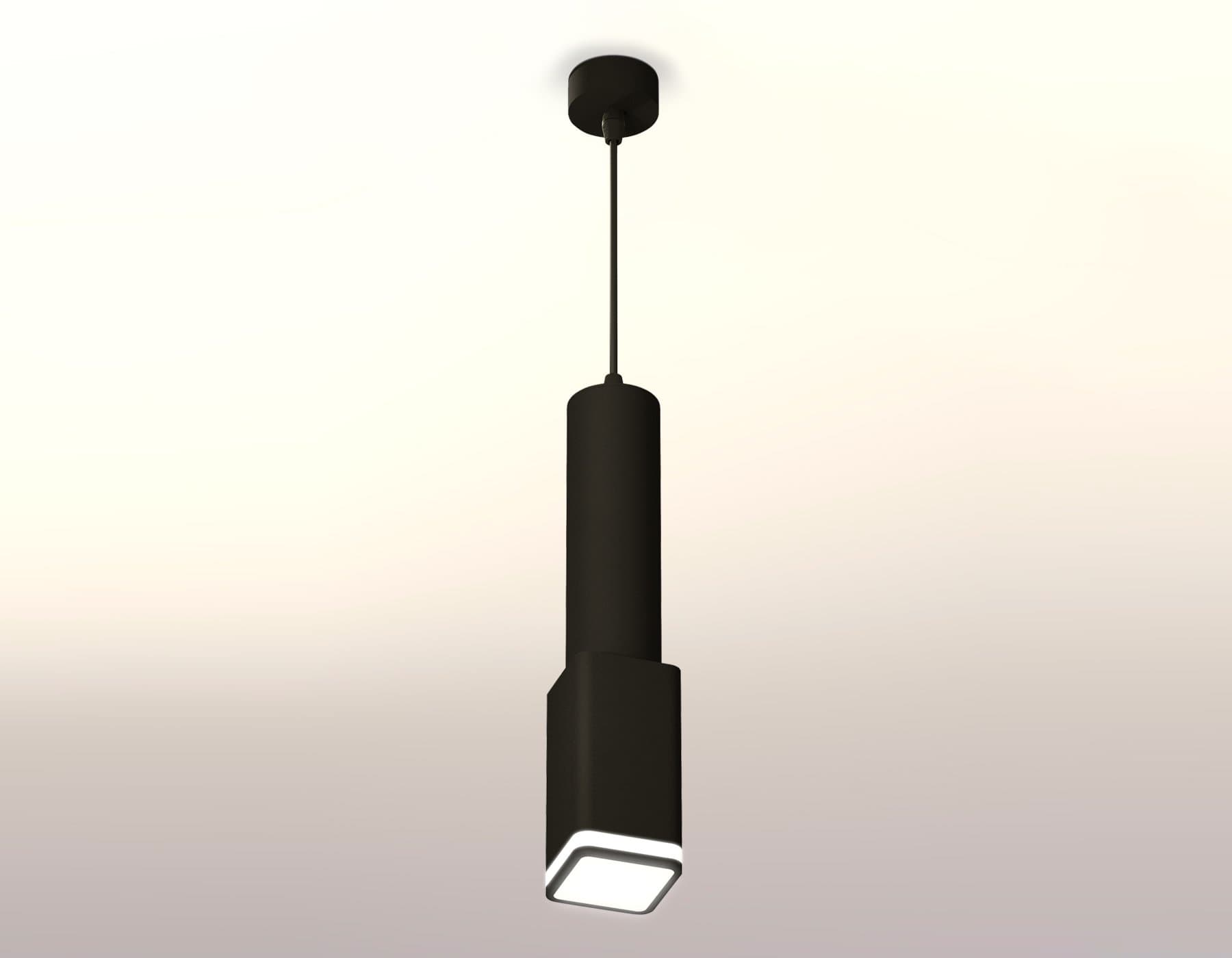 Ambrella Комплект подвесного светильника с акрилом XP7821002 SBK/FR черный песок/белый матовый MR16 GU5.3 (A2302, C6356, A2010, C7821, N7751) — миниатюра 2