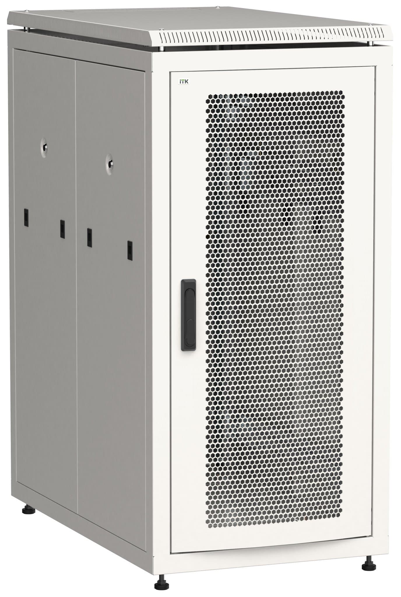 IEK ITK LINEA N 24U 800х1000мм перф. пер. дв. задн. перф. сер. LN35-24U81-PP
