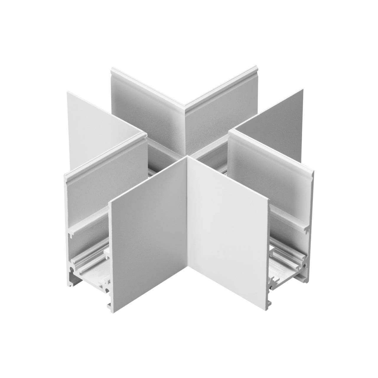 Novotech 135171 SHINO NT23 000 белый Соединитель для низковольтного шинопровода "X-образный" IP20 FLUM