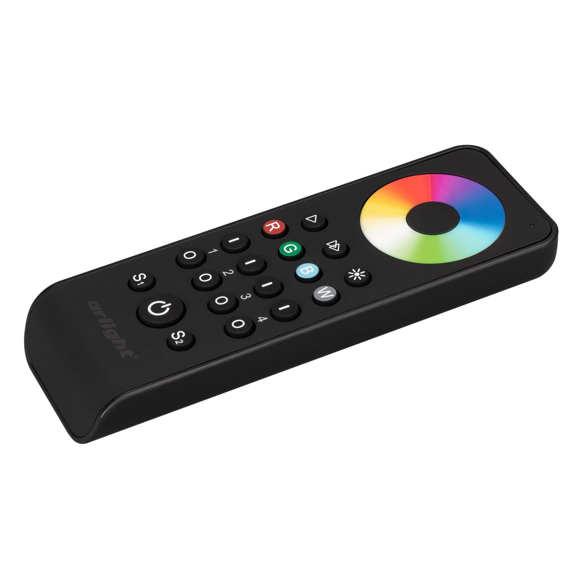 Arlight Пульт SMART-R43-RGBW Black (4 зоны, 2.4G) (IP20 Пластик, 5 лет) 031939 — миниатюра 1