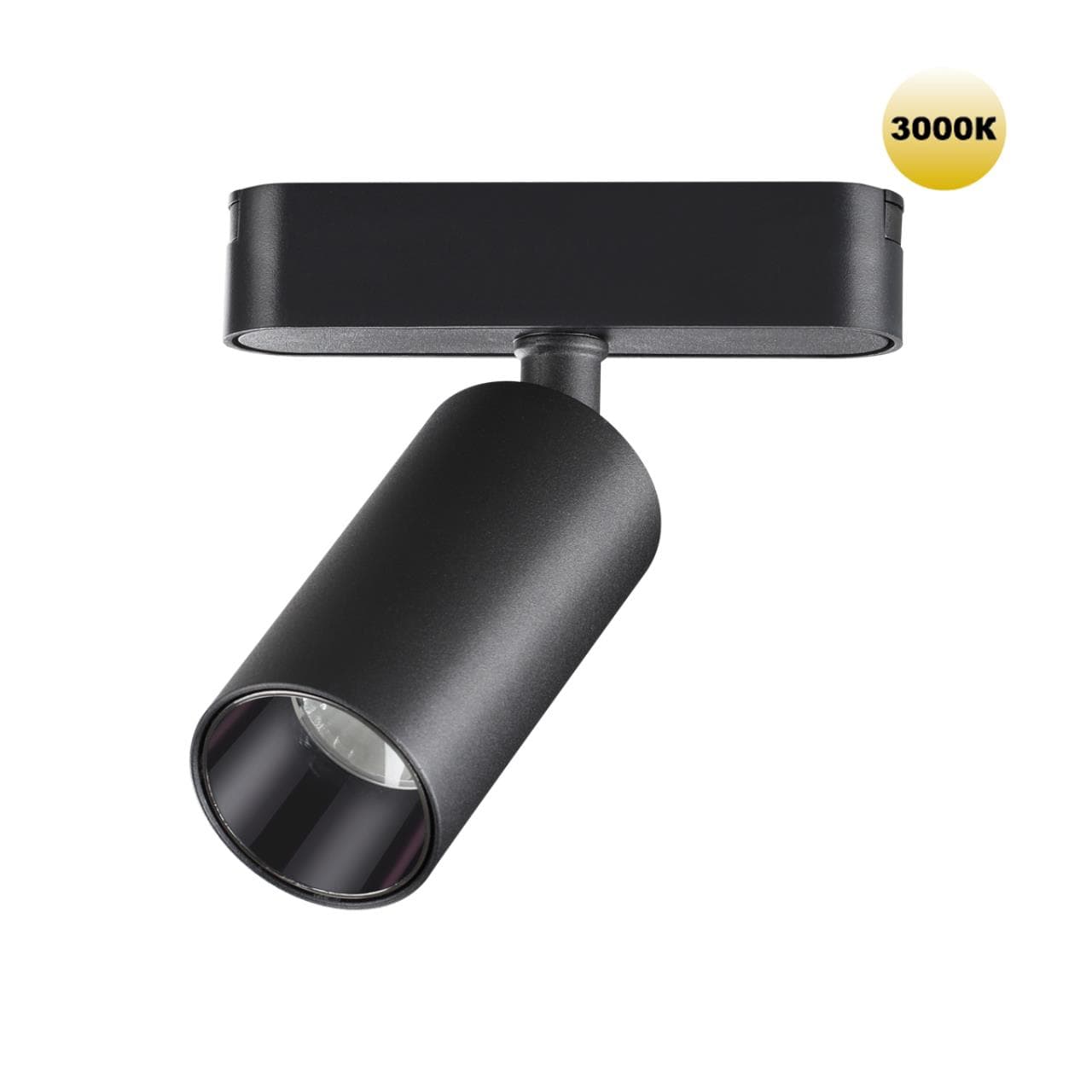 Novotech 359254 SHINO NT23 049 черный Трековый светильник для низковольтного шинопровода IP20 LED 12W 48V 1080Лм 3000К SMAL