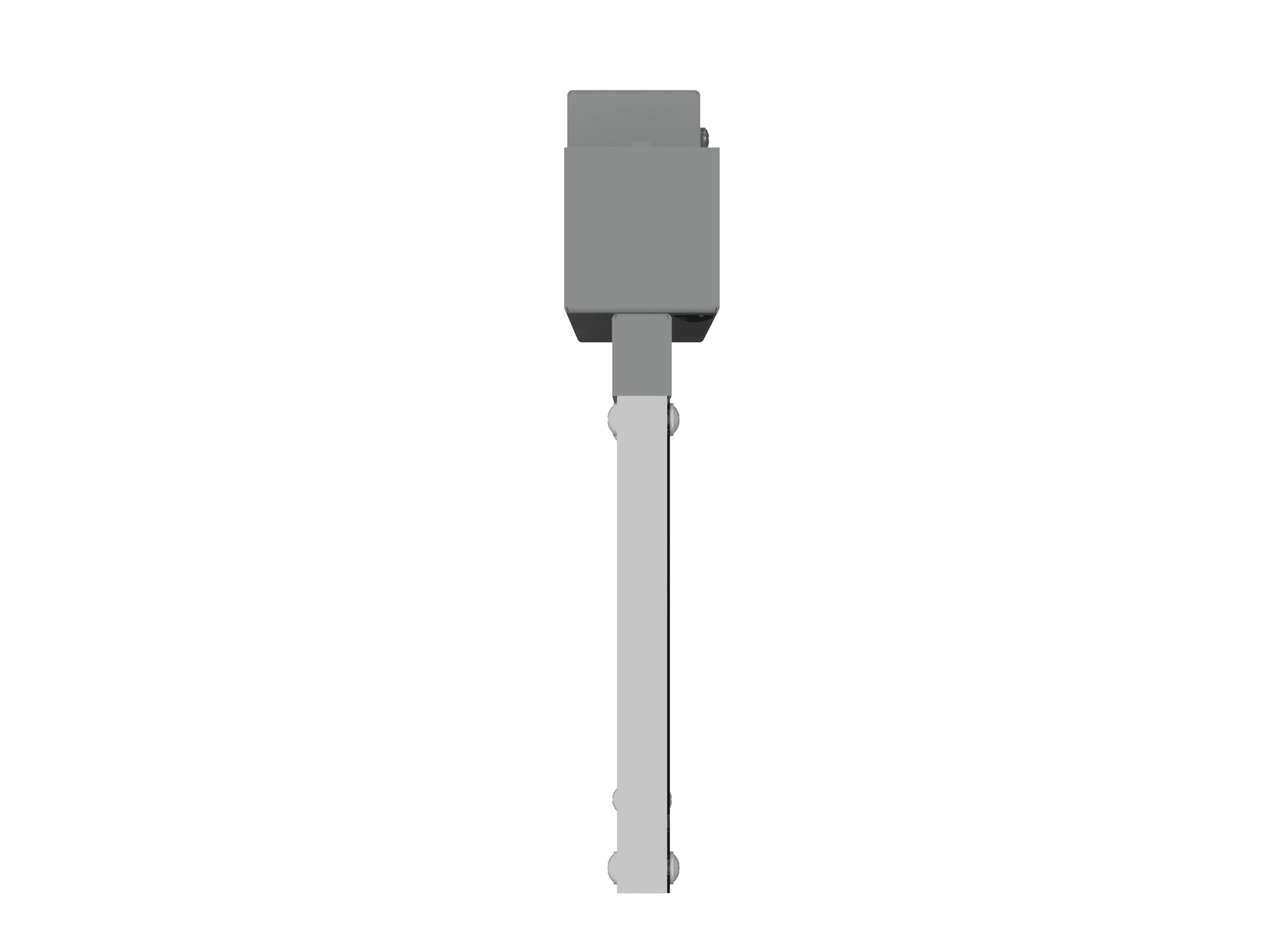 Белый свет Световой указатель BS-NEXTRINO-10-S1-ELON Gray a17029 — миниатюра 4