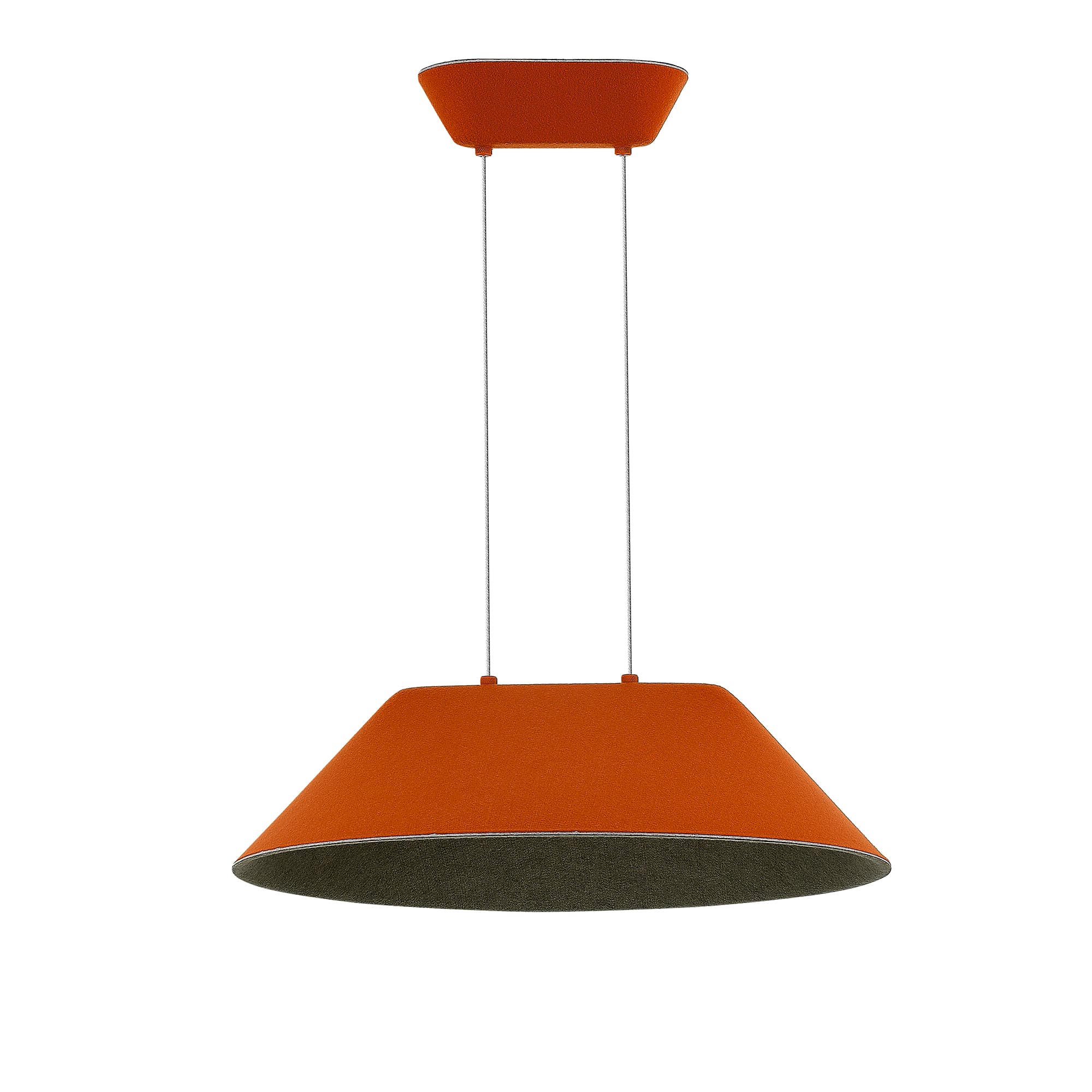 ST LUCE SL3001.723.01 Светильник подвесной Оранжевый,Серый/Оранжевый,Серый LED 1*12W 3000K