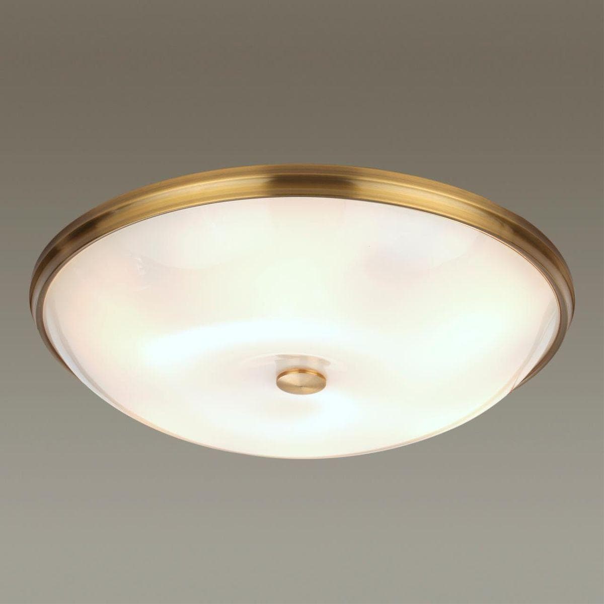 Odeon Light 4956/6 WALLI ODL22 511 античн.бронза/металл/белый/стекло Настенно-потолочн.светильн. E14 6*40W PELOW — миниатюра 4
