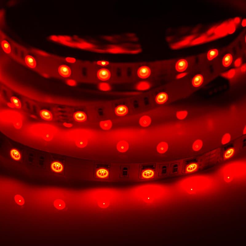 LAMPER LED лента 24 В, 10 мм, IP23, SMD 5050,60 LED/m,RGB 141-635