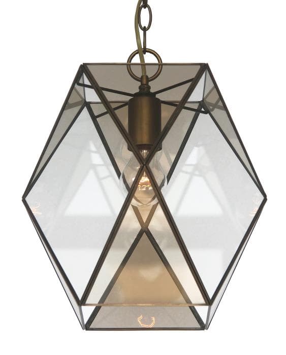 Favourite Shatir Бронза/Прозрачная Люстра 1*E27*60W 1629-1P