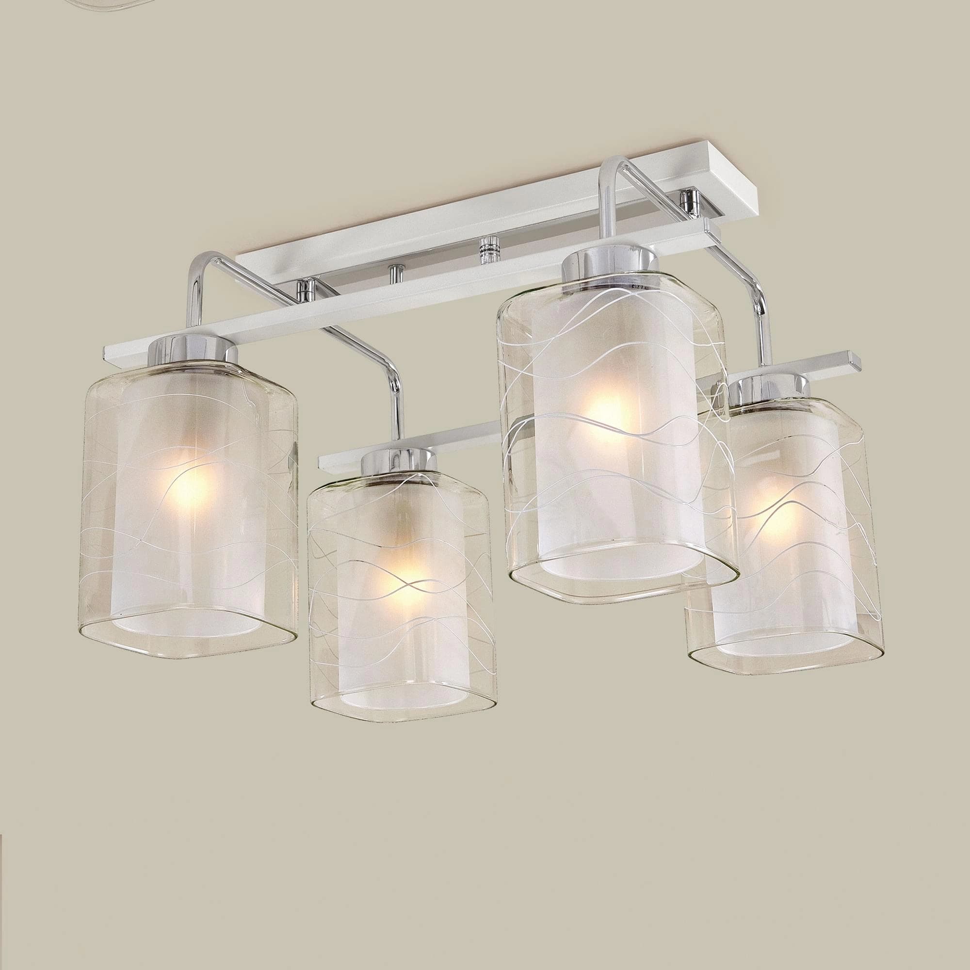 Citilux CL159140 Румба Белый+Хром Светильник Люстра — миниатюра 2