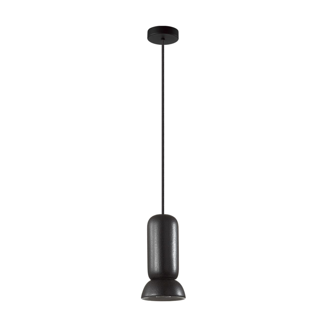 Odeon Light 5054/1D PENDANT ODL24 315 черный/металл/керамика Подвес GU10 LED 4W KERAMA