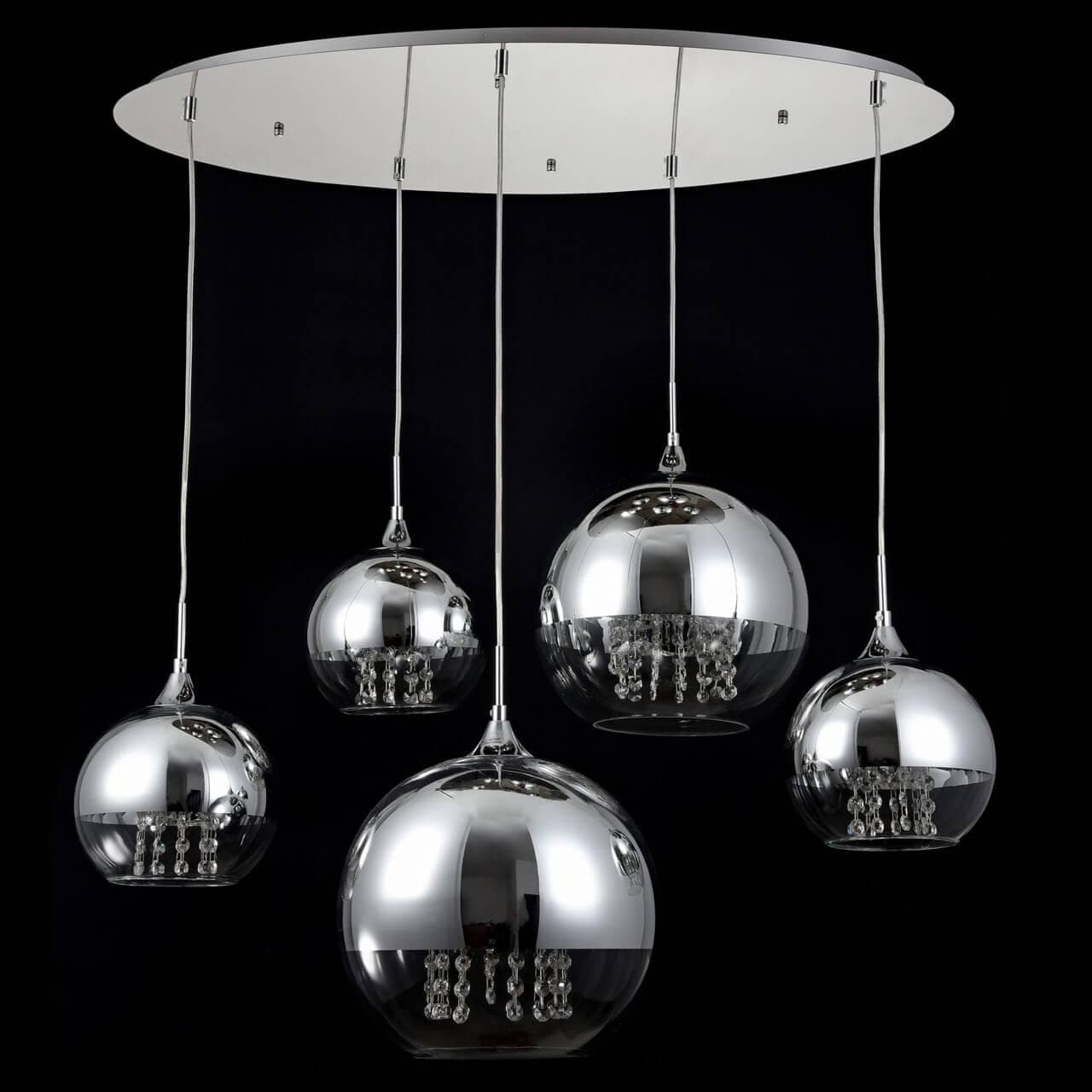 Maytoni Pendant Fermi Никель Подвес 5xE27 60W P140-PL-170-5-N — миниатюра 10