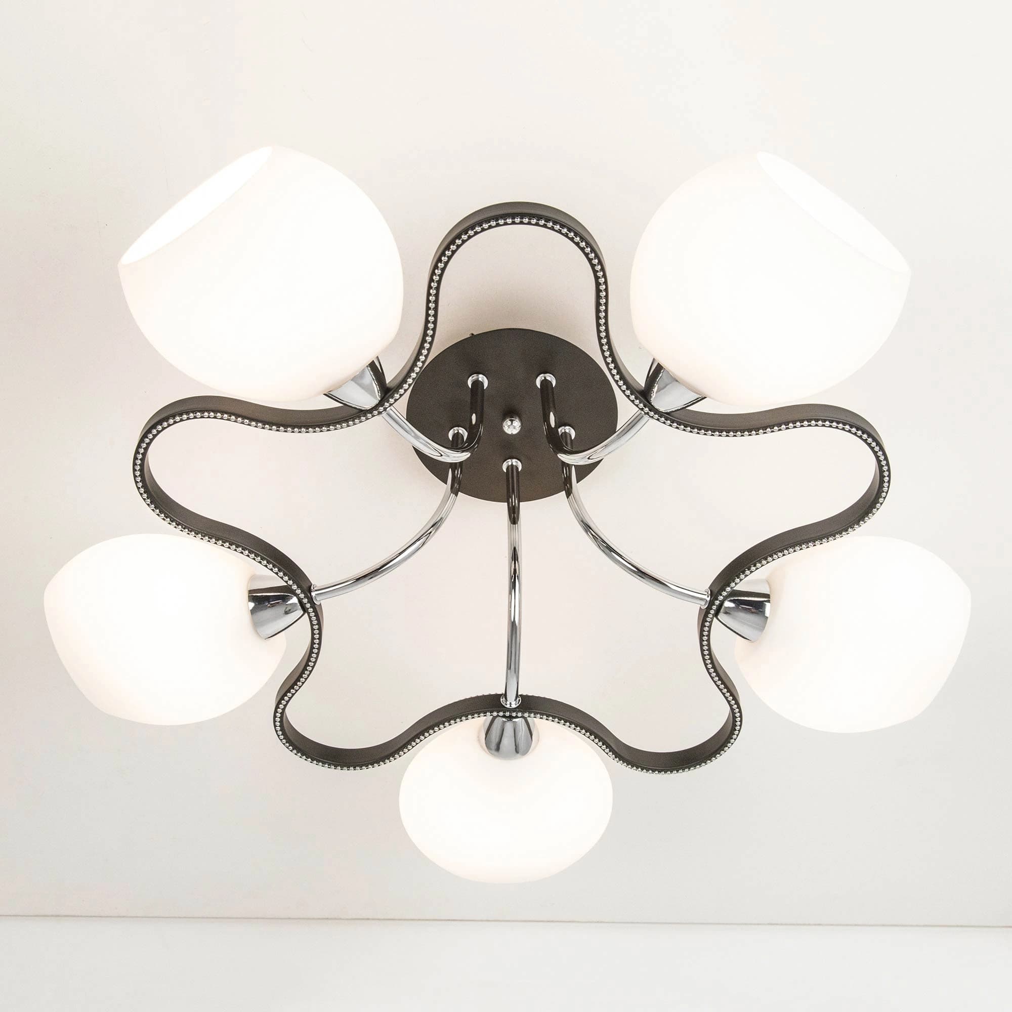Citilux CL131152 Октава Темный+Хром Люстра — миниатюра 3
