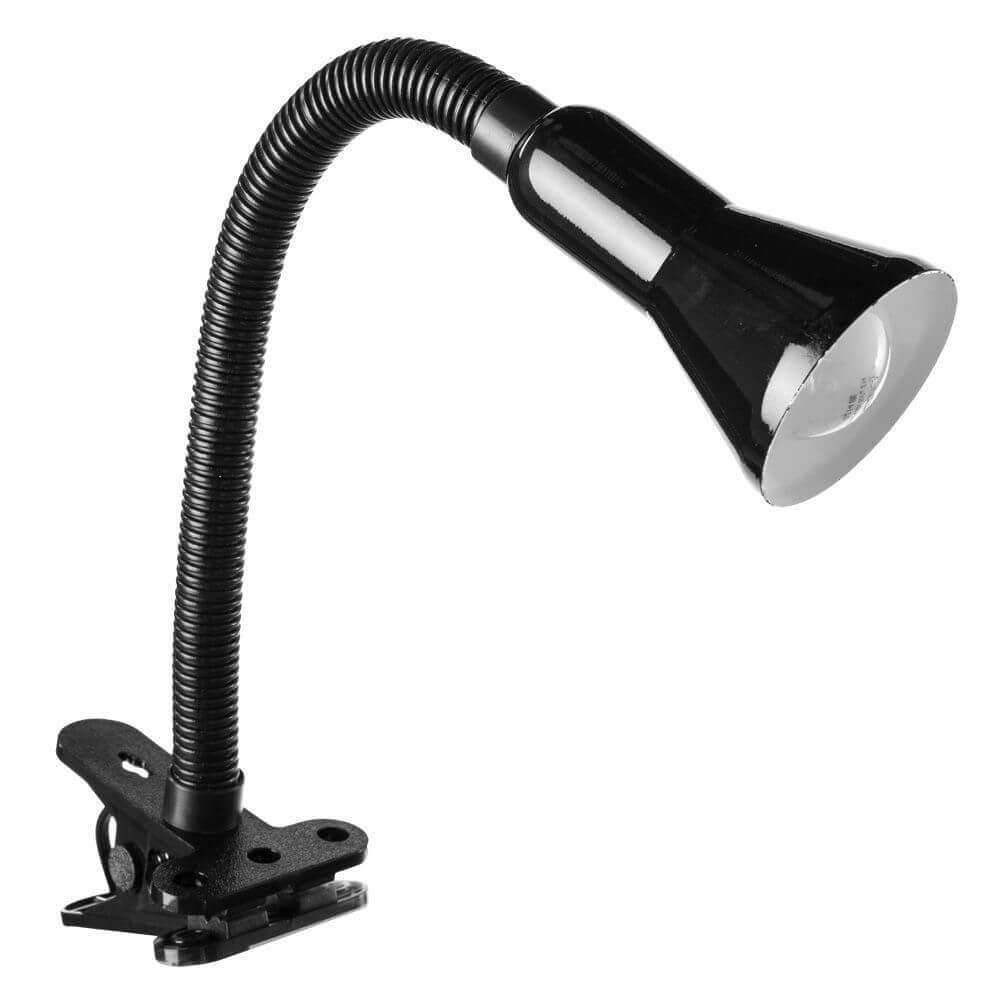 Arte Lamp Cord Черная Лампа настольная офисная 40W E14 A1210LT-1BK — миниатюра 3