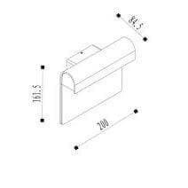 Lucide THESI LED Черный Бра 27881/06/30 — миниатюра 3
