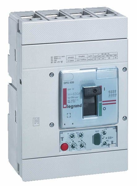 Legrand DPX3 630 Автоматический выключатель 3P 400А 50kA/ТМ 422016 — миниатюра 2