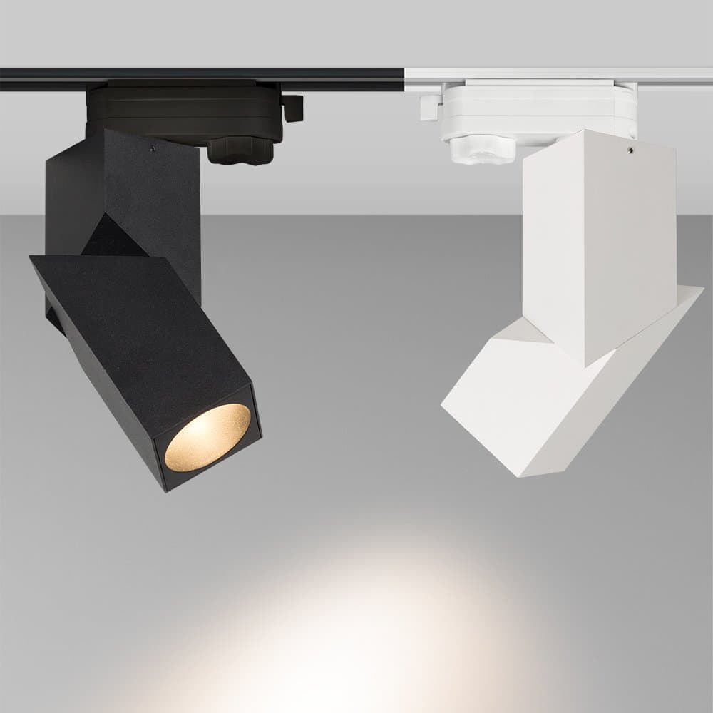 Arlight Светильник LGD-TWIST-TRACK-4TR-S60x60-12W Warm3000 (WH-BK, 30 deg) (IP40 Металл, 3 года) 026764 — миниатюра 4
