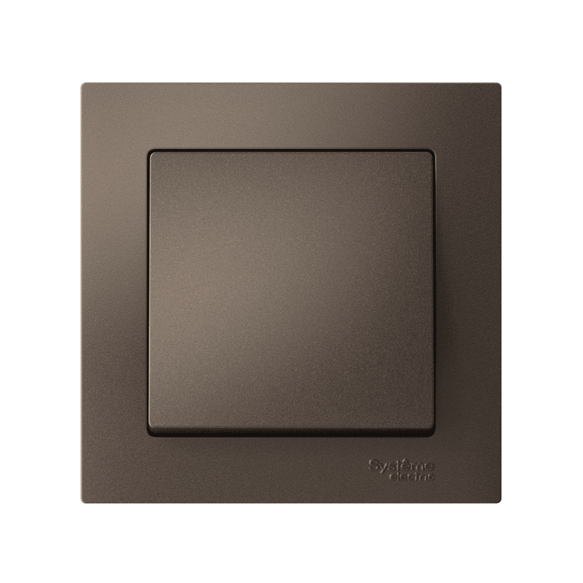 Systeme Electric AtlasDesign Мокко Выключатель 1-клавишный, сх.1, 10АХ, в сборе, быстрозажим. клем. — миниатюра 5