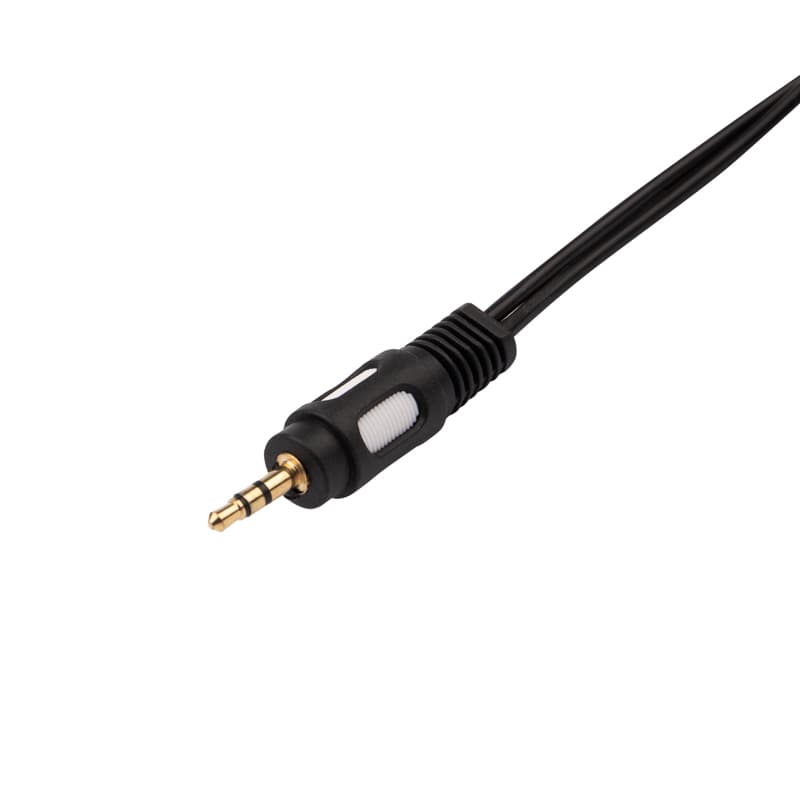 Шнур 3.5 Stereo шт - 2RCA шт 7М (GOLD) Rexant 17-4236 — миниатюра 1