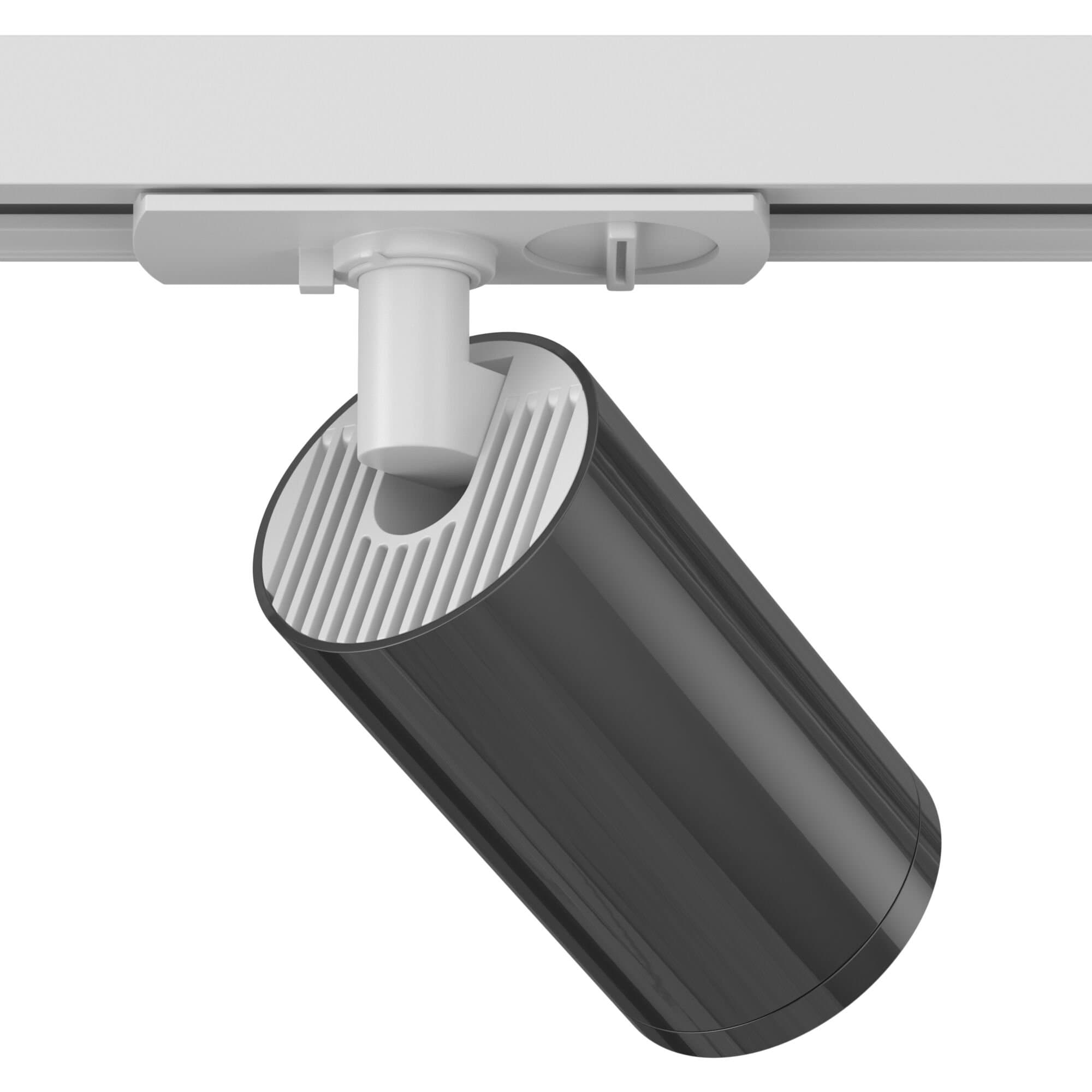 Maytoni Single phase track system Белый и Графит Светильник трековый (Набор) ( TR020-01W+TRA020-01GF) TR020-1-GU10-WGF — миниатюра 4