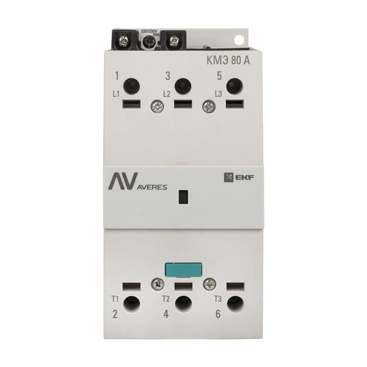EKF Averes Контактор КМЭ 80А 230В АС ctr-s-80-00-230-av — миниатюра 4