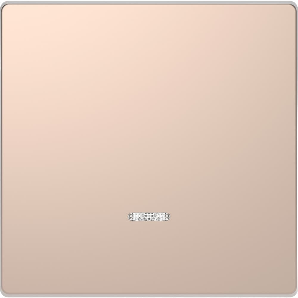 SE Merten D-Life Шампань Клавиша 1-ая с линзой для LED модуля MTN3320-6051