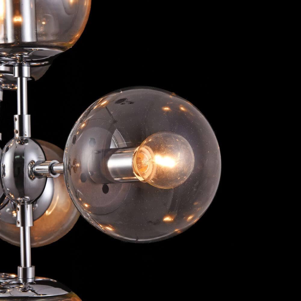 Freya Modern Richard Хром Подвесной светильник E14 60W FR5596PL-09CH — миниатюра 9