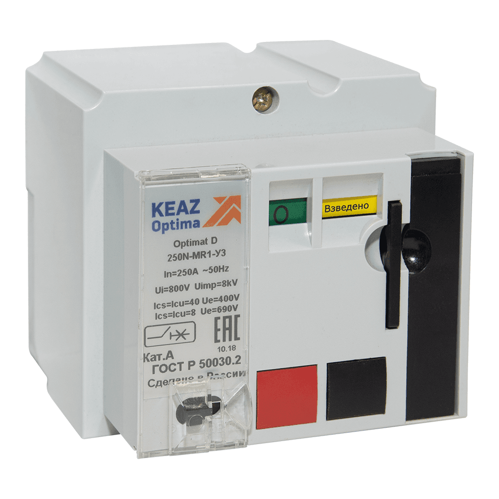 КЭАЗ Привод двигательный OptiMat D100, D160, D250-230AC-У3-РЕГ