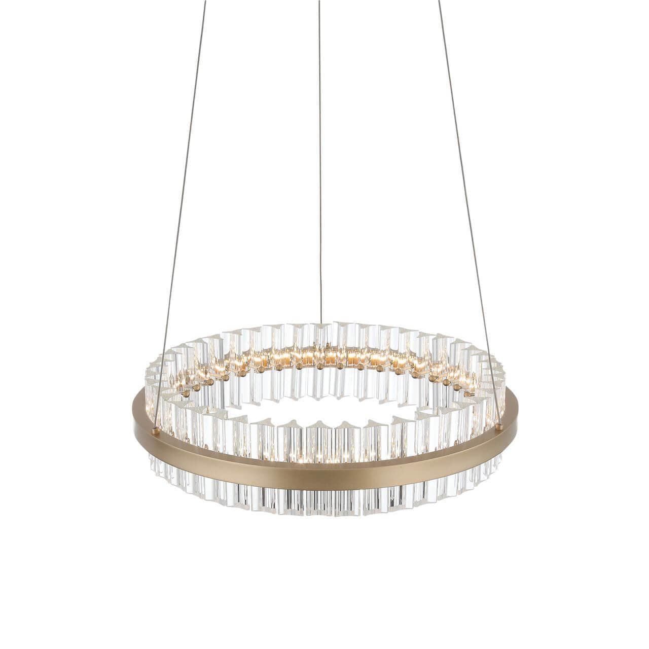 ST LUCE SL383.203.01 Светильник подвесной Золото/Золото, Прозрачный LED 1*34W — миниатюра 2